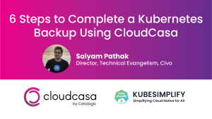 steps to complete a kubernetes backup