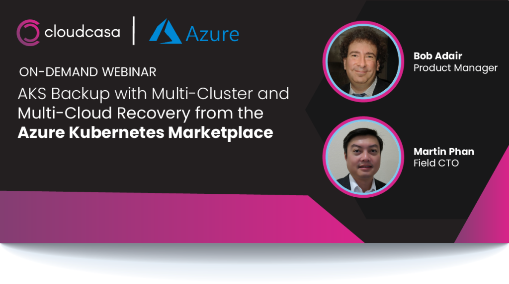 AKS Backup with Multi Cluster and Multi Cloud Recovery from the Azure Kubernetes Marketplace on demand