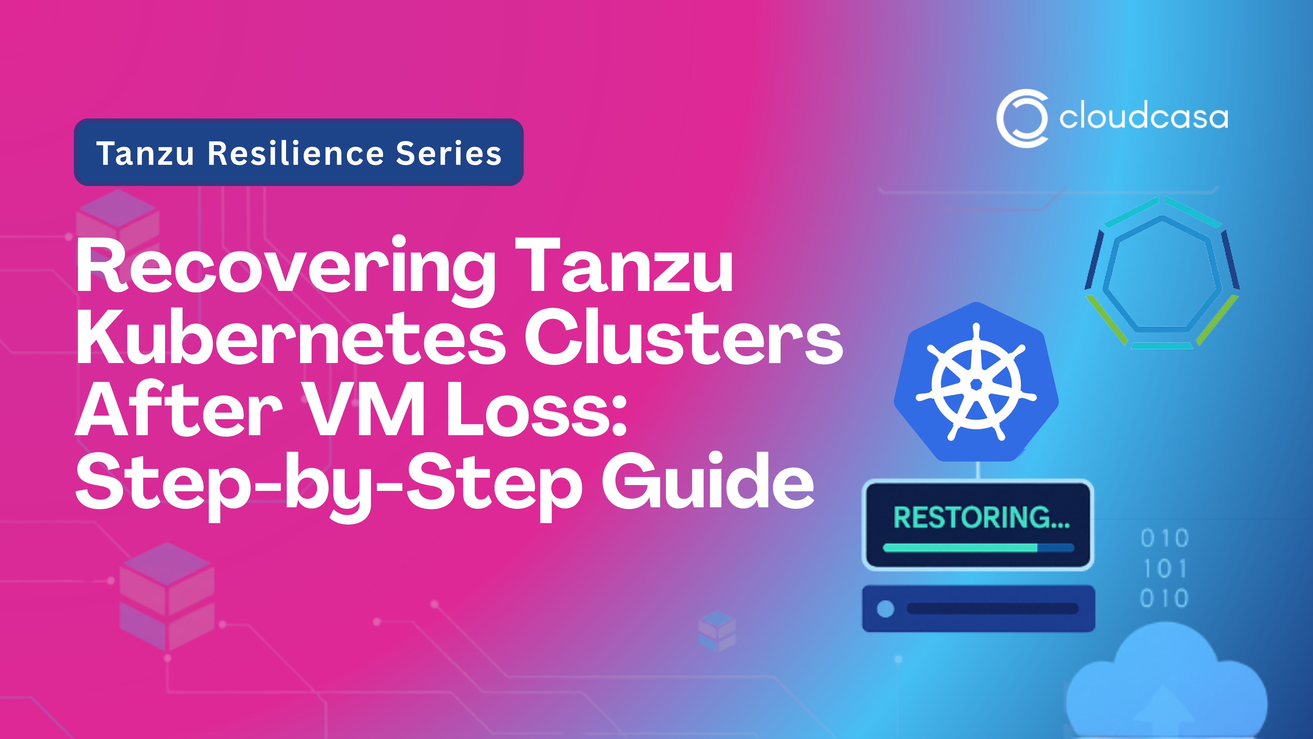 Recovering Tanzu Kubernetes Clusters After VM Loss