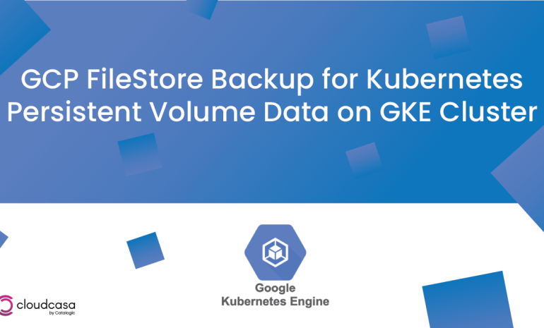 GCP FileStore Backup for Kubernetes Persistent Volume Data on GKE Cluster