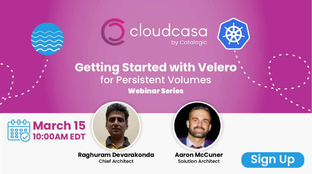 Getting Started with Velero for Persistent Volumes 1