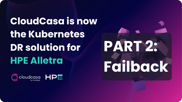 HPE Alletra Failback