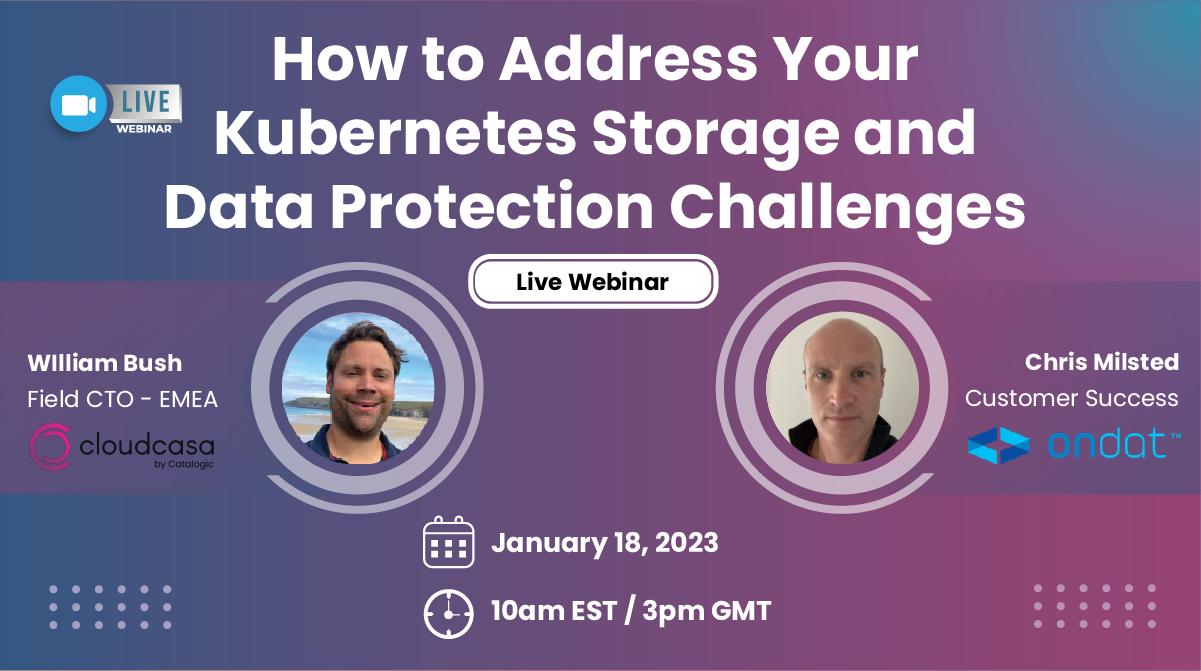 How to address Your Kubernetes Storage and Data Protection Challenges