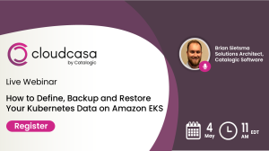 How to Define, Backup and Restore Your Kubernetes Data on Amazon EKS