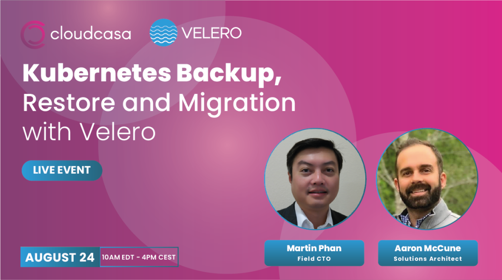 Kubernetes Backup Restore and Migration with Velero website