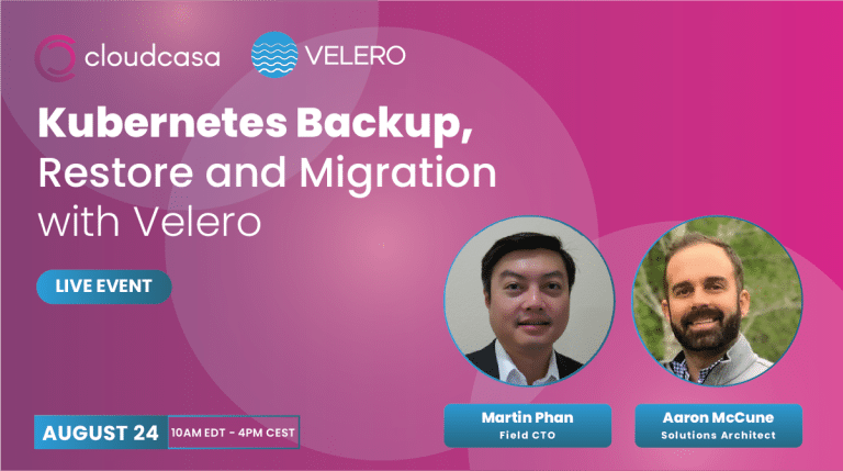 Kubernetes Backup, Restore and Migration with Velero - CloudCasa