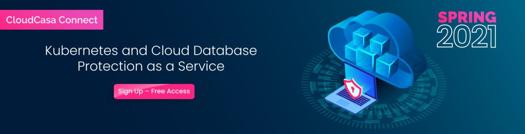 Kubernetes data protection cloudcasa connect