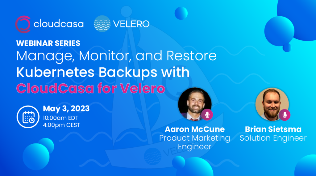 Manage Monitor and Restore Kubernetes Backups with CloudCasa for Velero Website