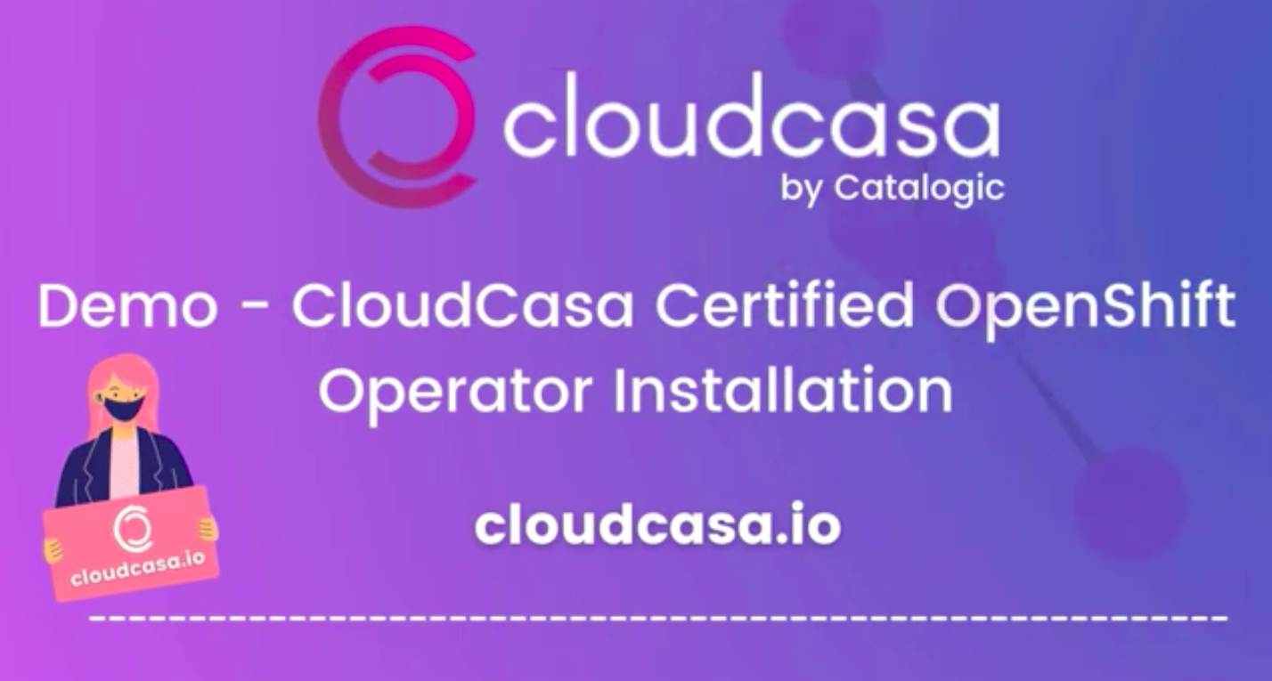 certified openshift operator installation