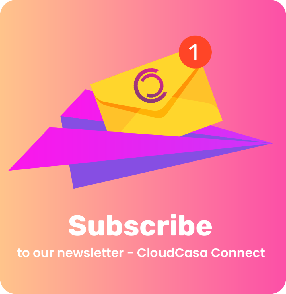 cloudcasa newslettter subscribe
