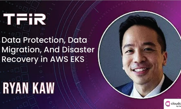 Data protection, data migration, disaster recovery in AWS EKS