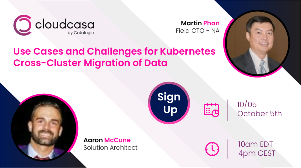 use cases and challenges for kubernetes cross cluster migration of data